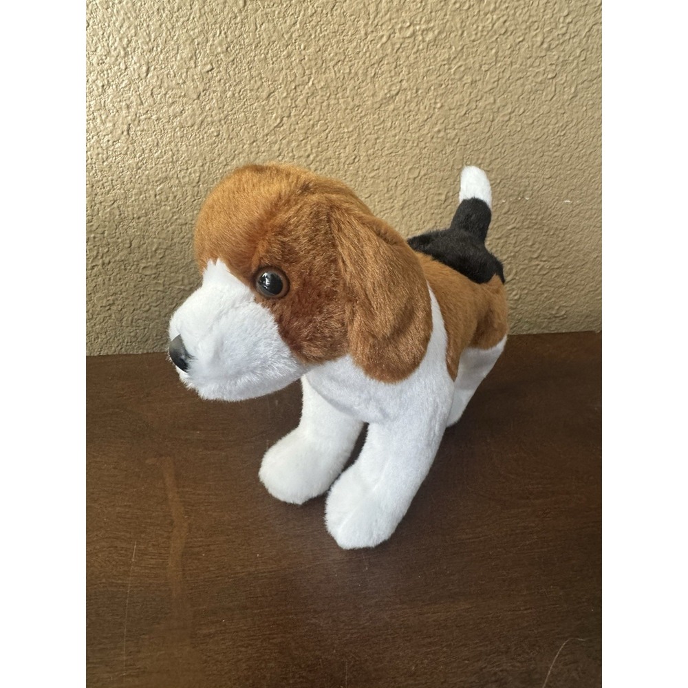 Douglas Beagle Dog Plush Stuffed Animal Stuffed Plush - Brown Black White